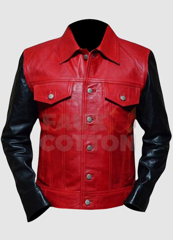 Black And Red Justin Bieber Jacket